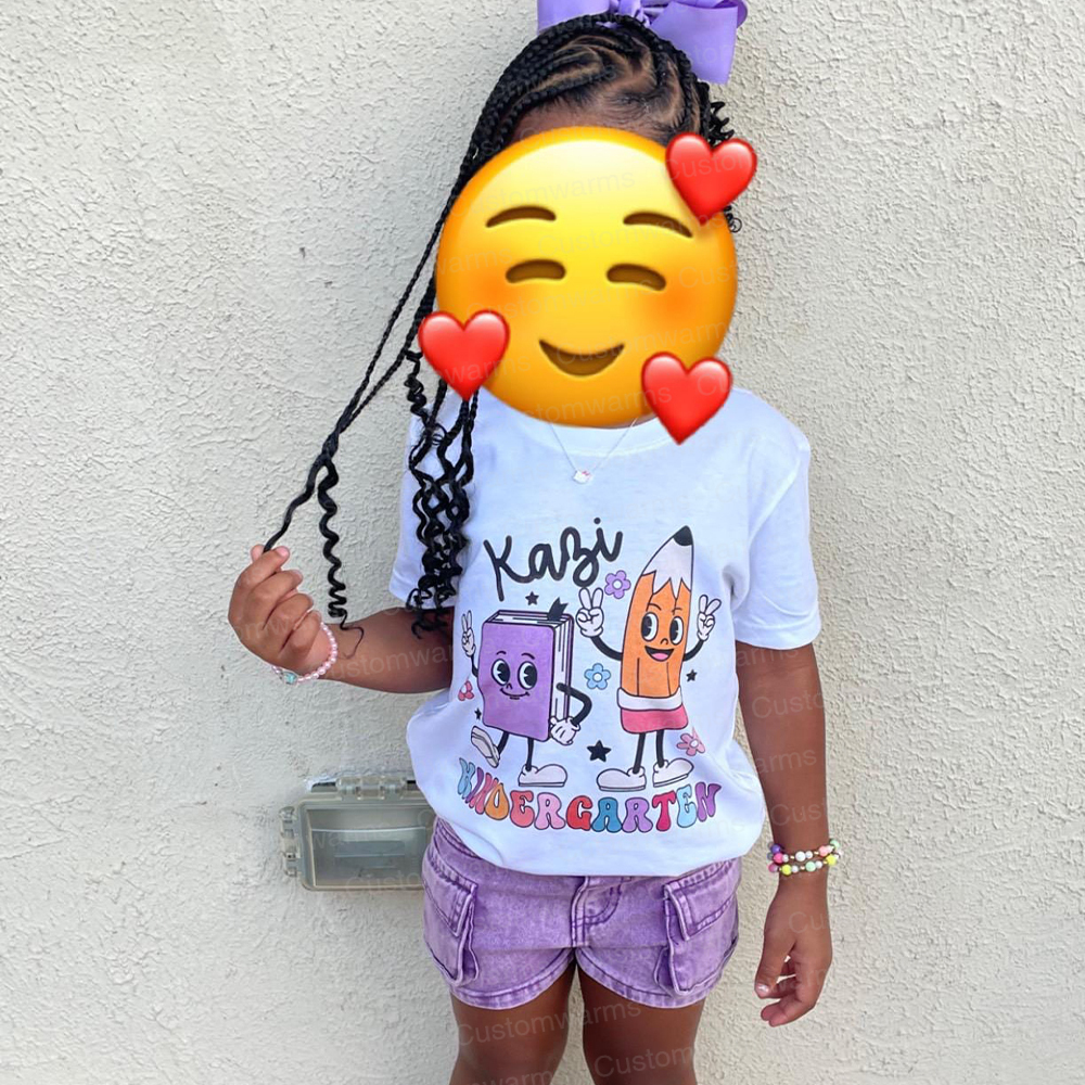 Personalized First Day Of Back To School Shirt | CWSchool32