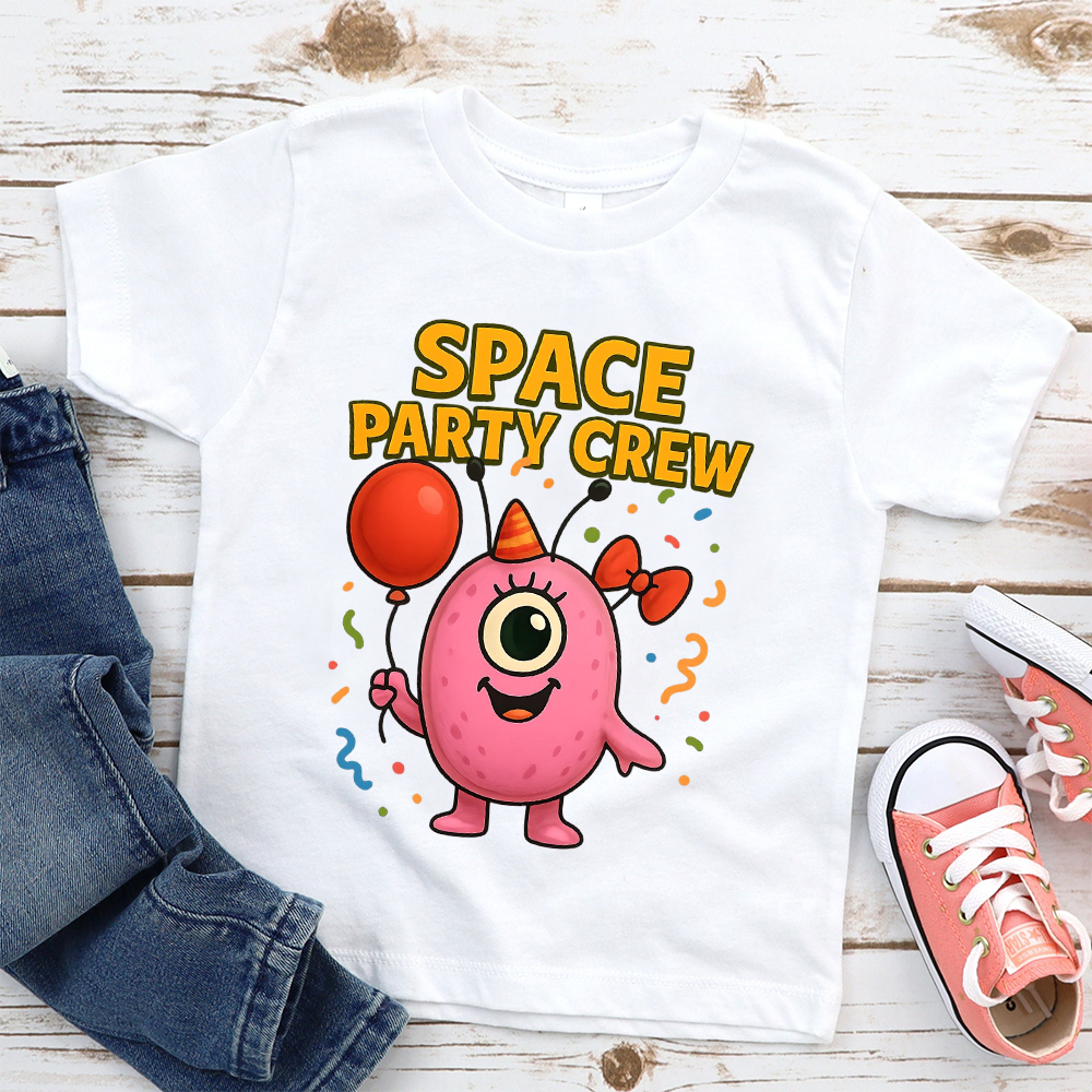 Personalized Space Party Birthday T-Shirt | inBirth33
