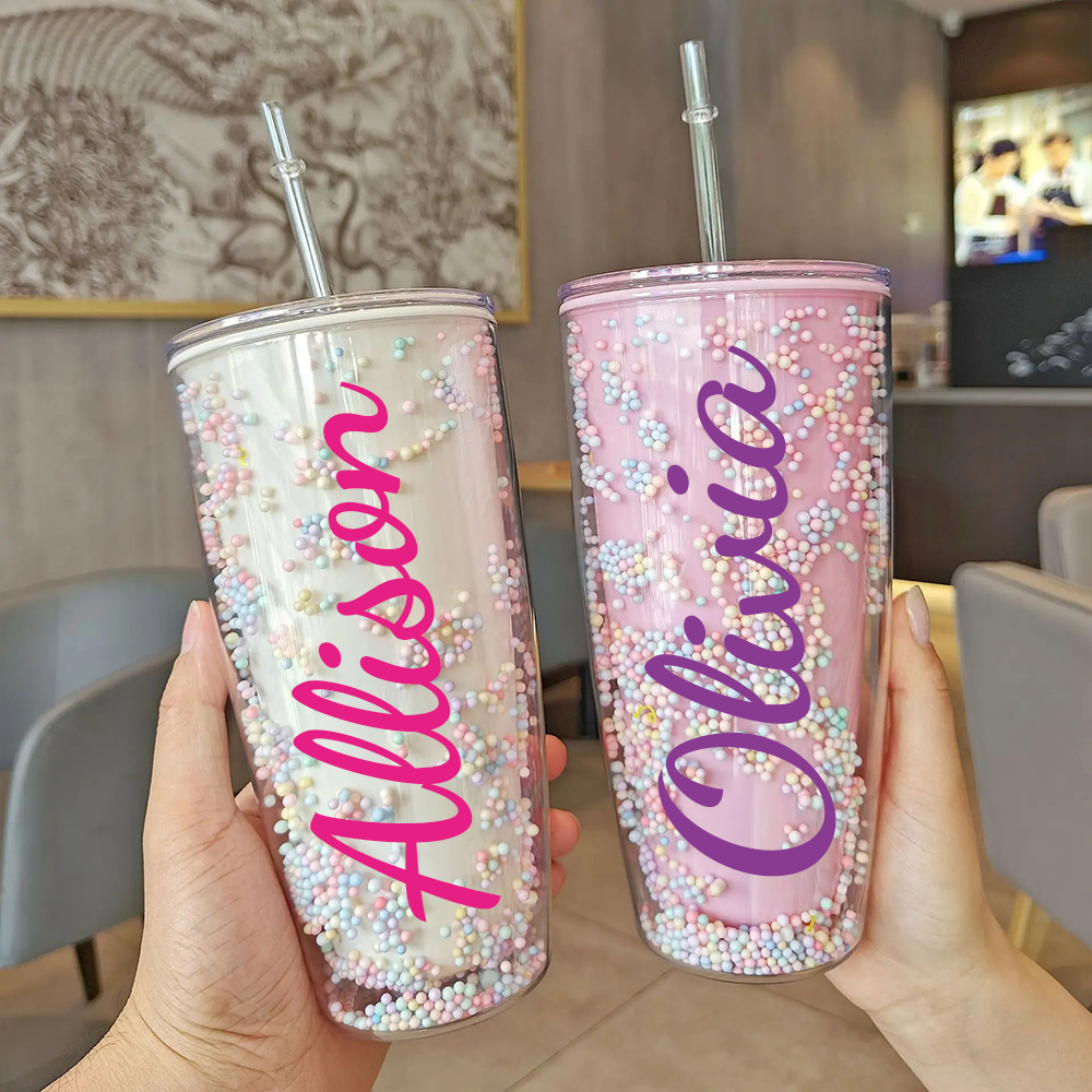 Personalised BPA Free 24oz Rainbow Tumblers Bottles | YouBottle73