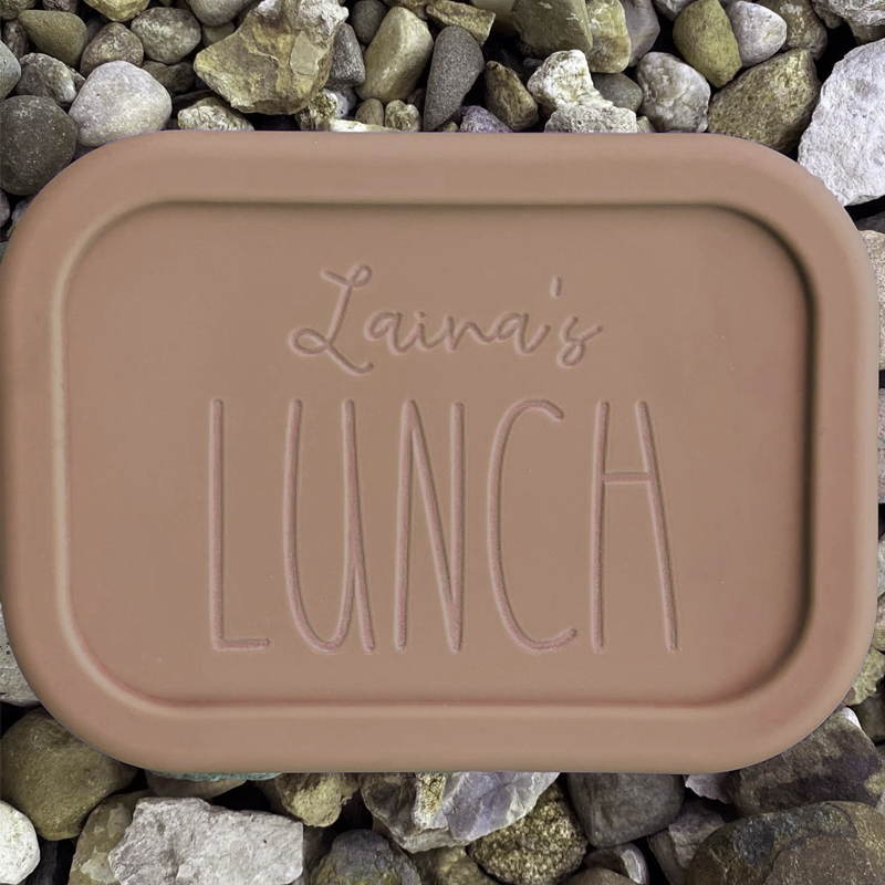 Personalized Kid Silicone Bento Lunch Box | CWBaby18