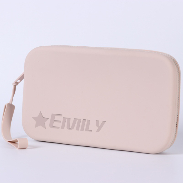 Personalized Engraved Silicone Makeup Bag | CWPack296