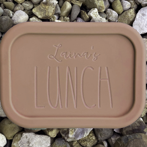 Personalized Kid Silicone Bento Lunch Box | CWBaby18