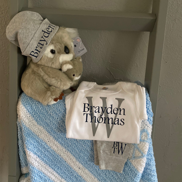 Personalized Baby Coming Home Outfit Set | CWBaby270