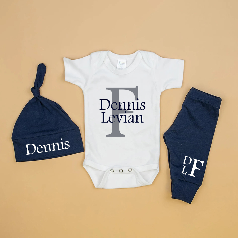 Personalized Baby Coming Home Outfit Set | CWBaby270