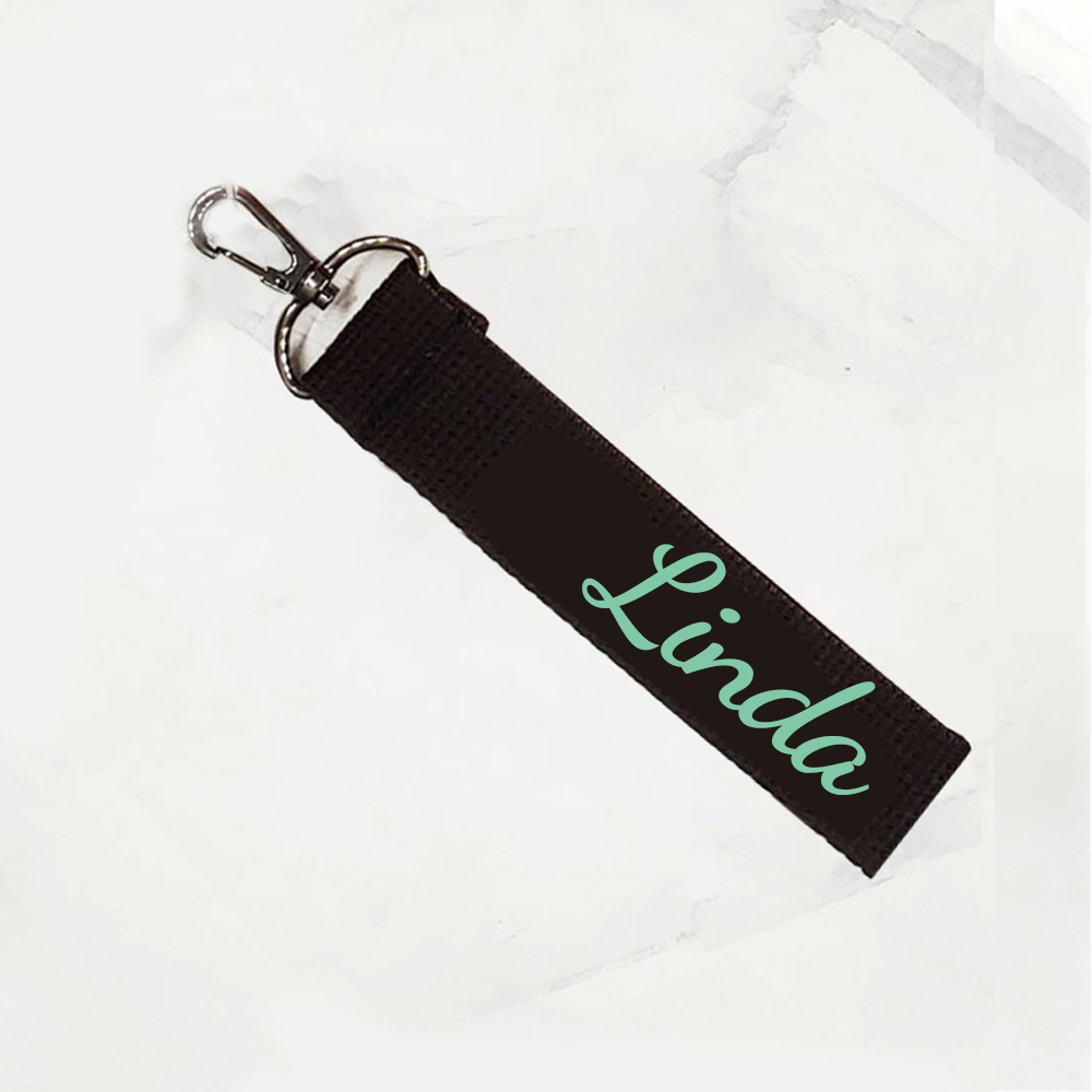 Personalized Colourful Webbing Name Tag | CWToy139