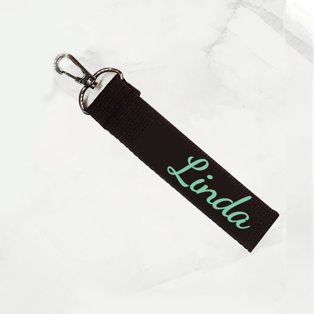 Personalized Colourful Webbing Name Tag | CWToy139