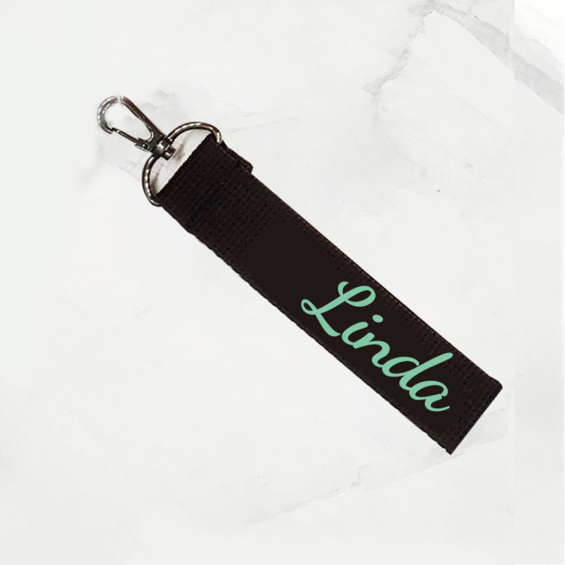 Personalized Colourful Webbing Name Tag | CWToy139