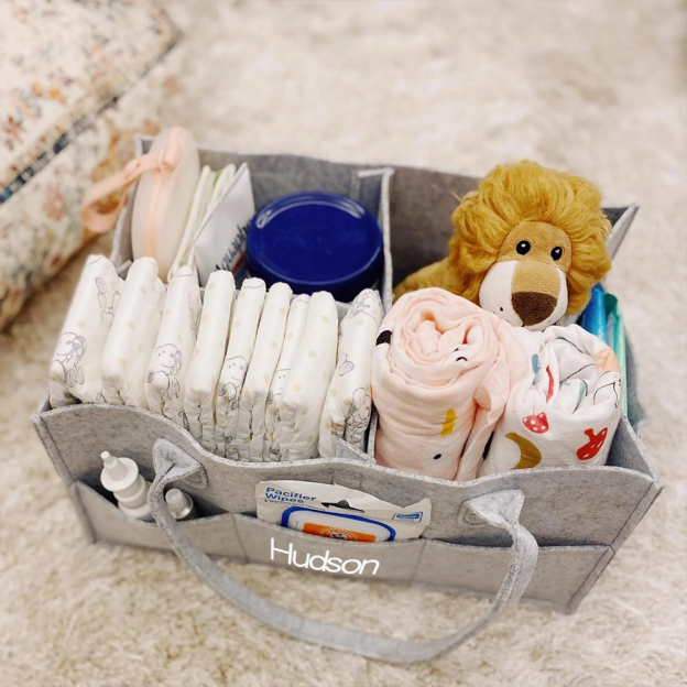 Personalized Baby Accessories & Diapers Portable Nursery Bag | CWToy141