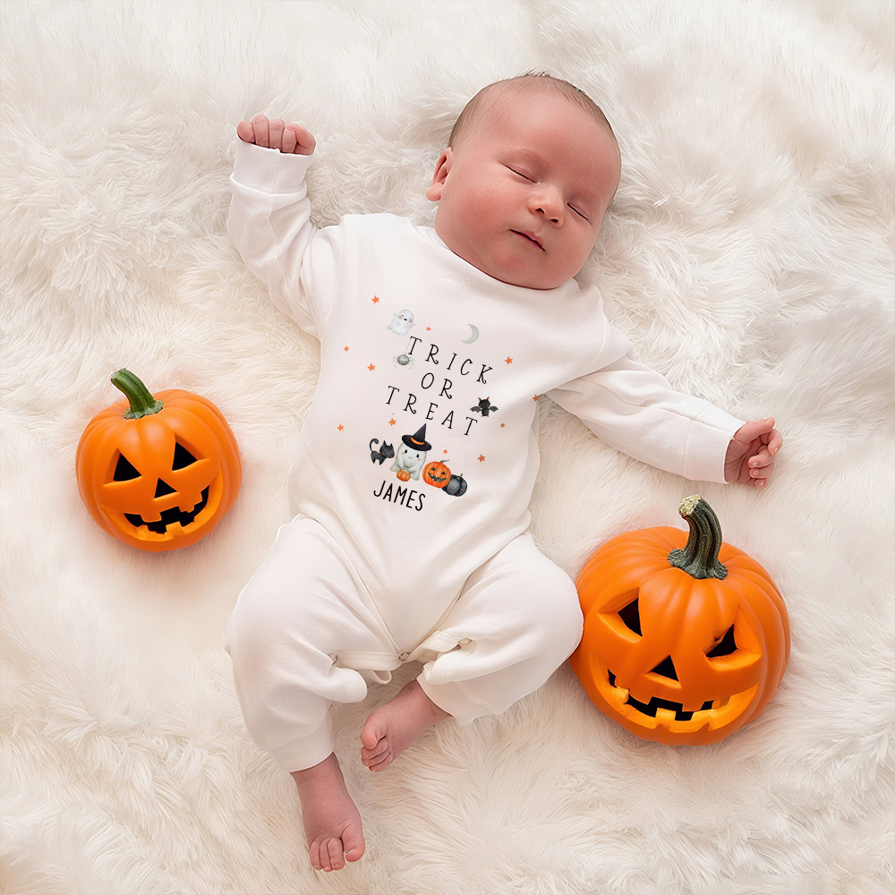 Personalized Baby Lovely First Halloween Outfit | CWHalloween20