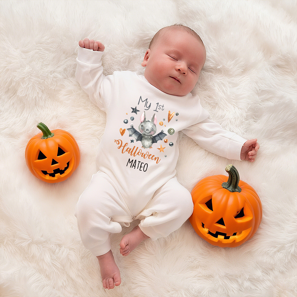 Personalized Baby Lovely First Halloween Outfit | CWHalloween21