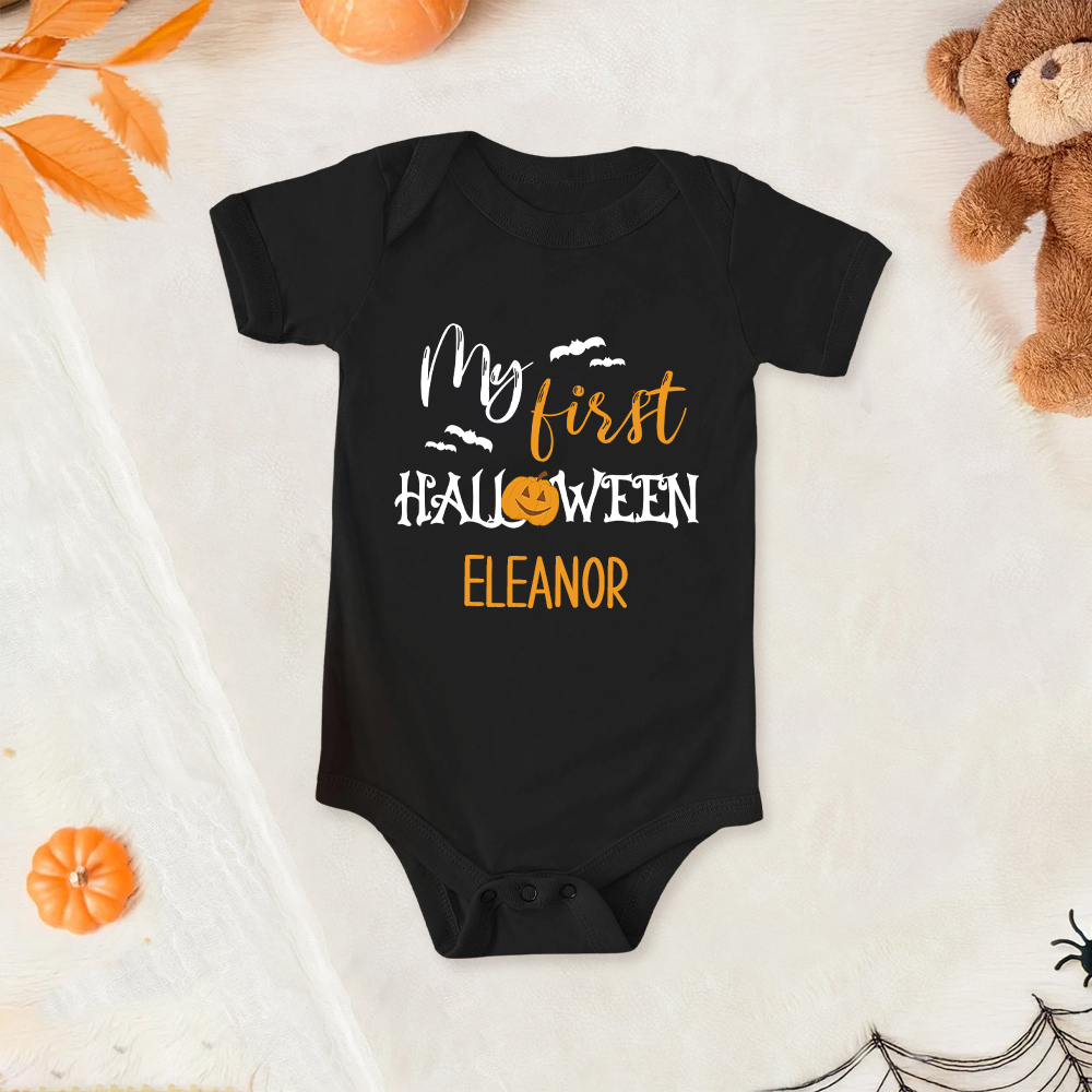 Personalized Baby Lovely First Halloween Outfit | CWHalloween26
