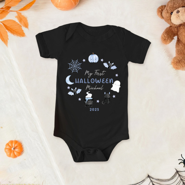 Personalized Baby Lovely First Halloween Outfit | CWHalloween28