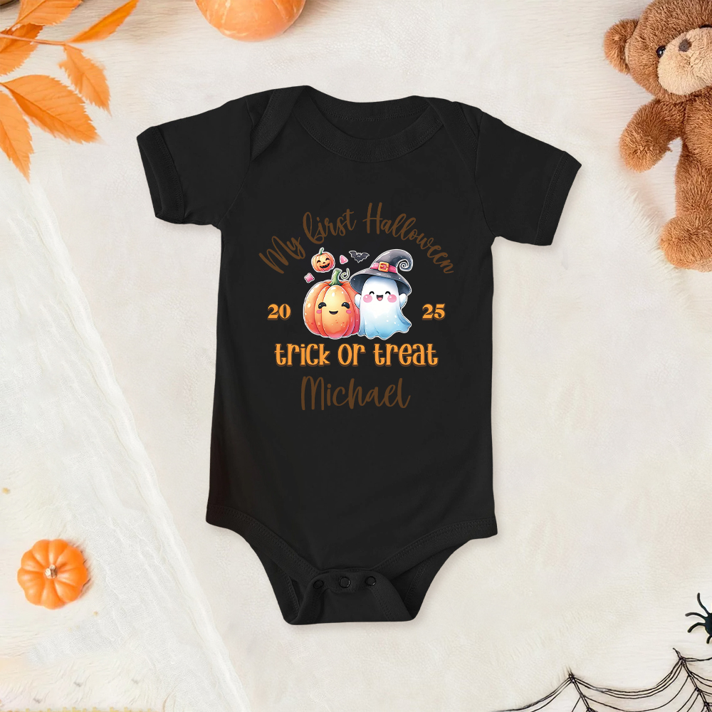 Personalized Baby Lovely First Halloween Outfit | CWHalloween29