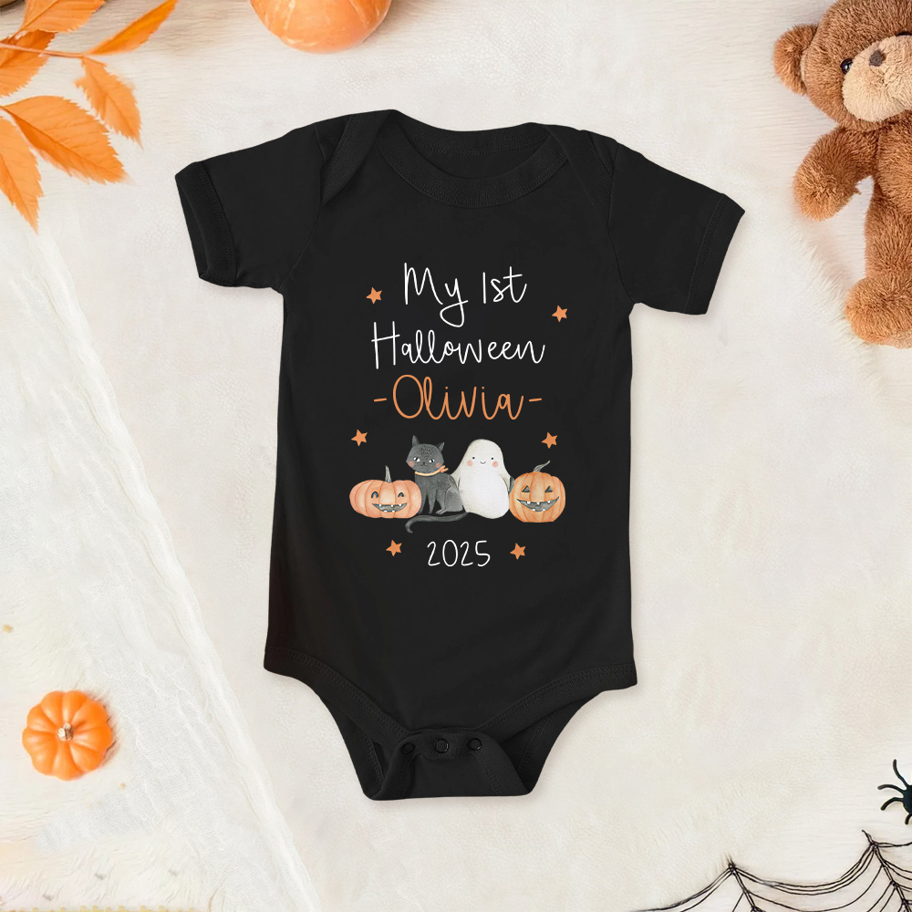 Personalized Baby Lovely First Halloween Outfit | CWHalloween30