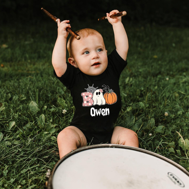 Personalized Baby Lovely First Halloween Outfit | CWHalloween32