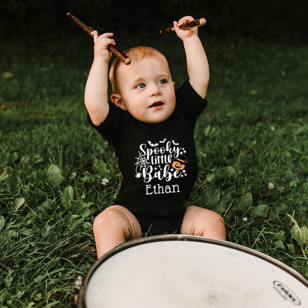 Personalized Baby Lovely First Halloween Outfit | CWHalloween34