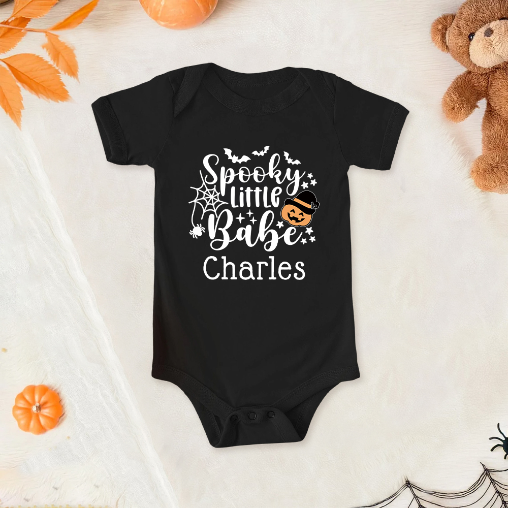 Personalized Baby Lovely First Halloween Outfit | CWHalloween34
