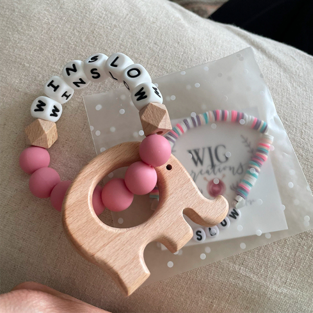 Personalized Cute Baby Toy Ring | CWToy28