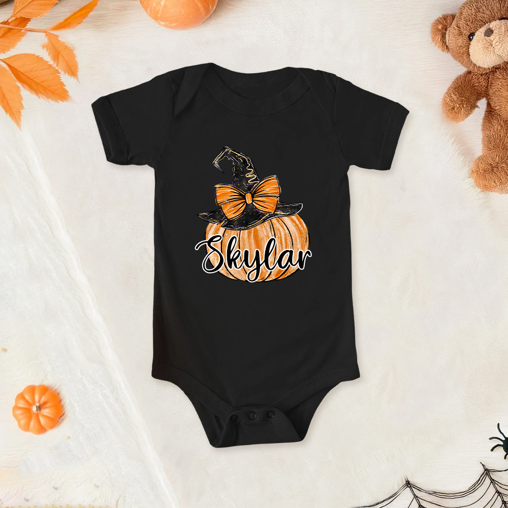 Personalized Baby Lovely First Halloween Outfit | CWHalloween39