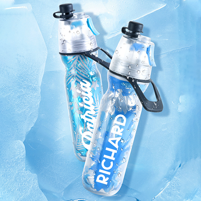 Personalised BPA Free 17oz Sport Cool Spray Water Bottle | YouBottle79