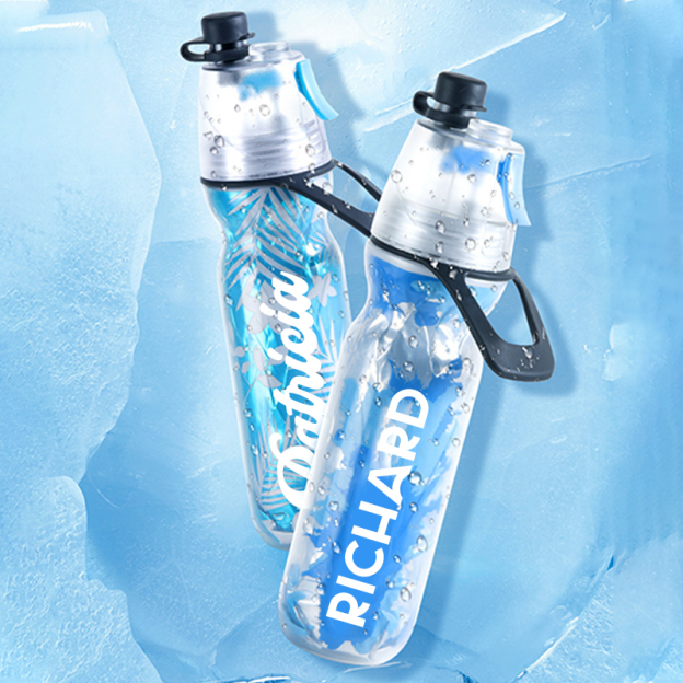 Personalised BPA Free 17oz Sport Cool Spray Water Bottle | YouBottle79