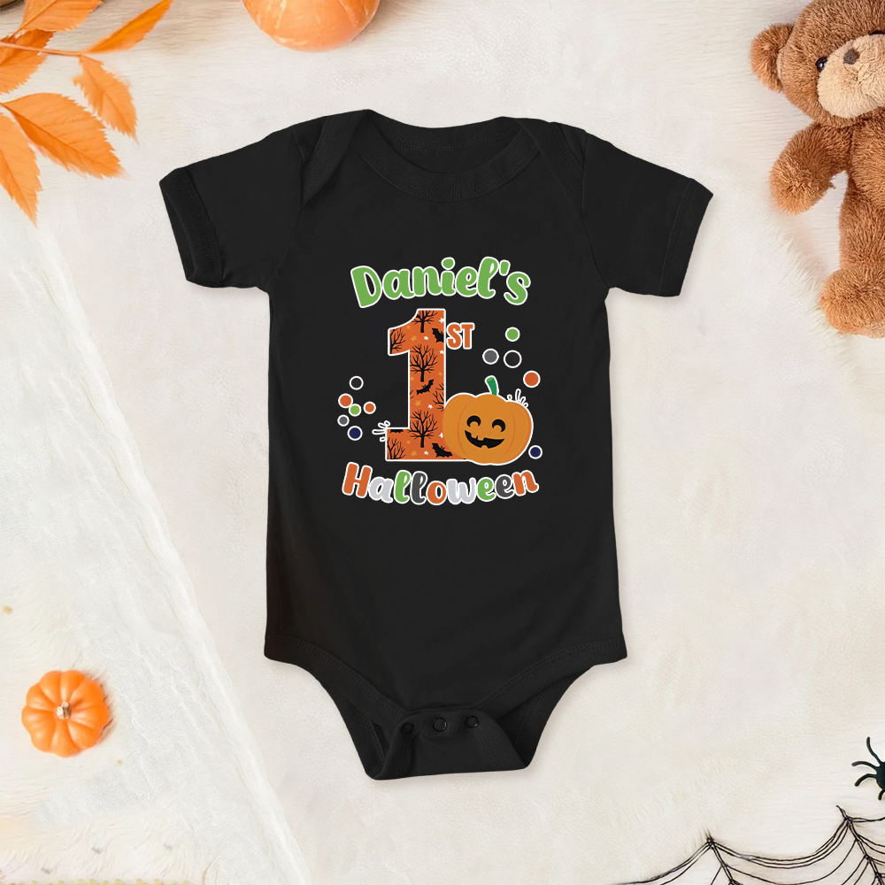 Personalized Baby Lovely First Halloween Outfit | CWHalloween41
