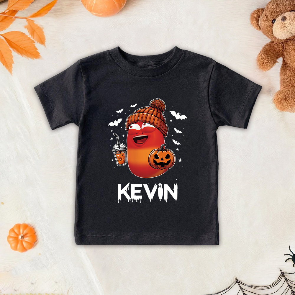 Personalized Larva's Halloween Funny Kid Shirt | Larva05