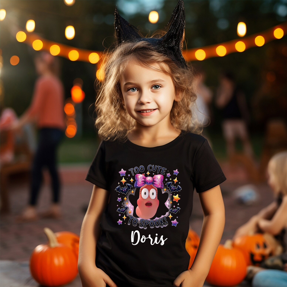 Personalized Larva's Halloween Funny Kid Shirt | Larva07