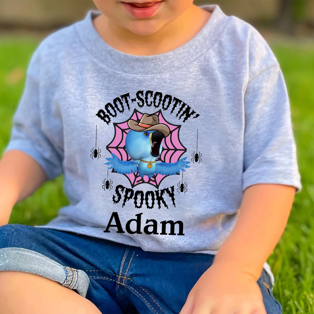 Personalized Larva's Halloween Funny Kid Shirt | Larva09