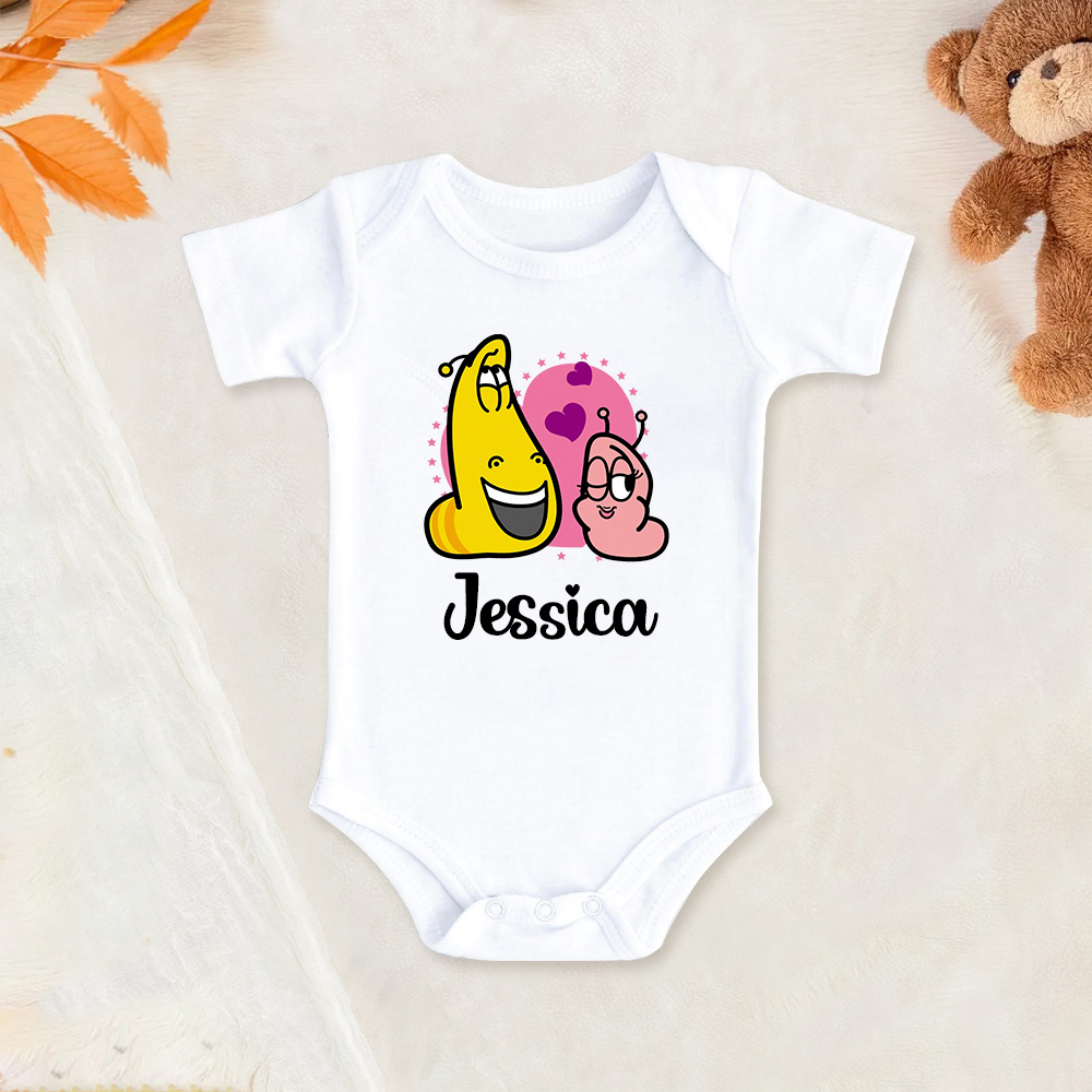 Personalized Larva's Funny Baby Romper | Larva22