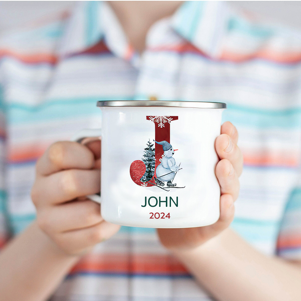 Personalized 12oz Christmas Mugs for Kids  | KidMug49