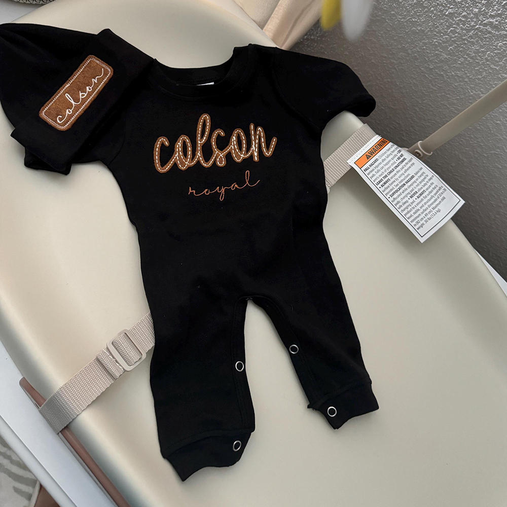 Personalized Baby Coming Home Outfit and Hat Set | CWBaby302