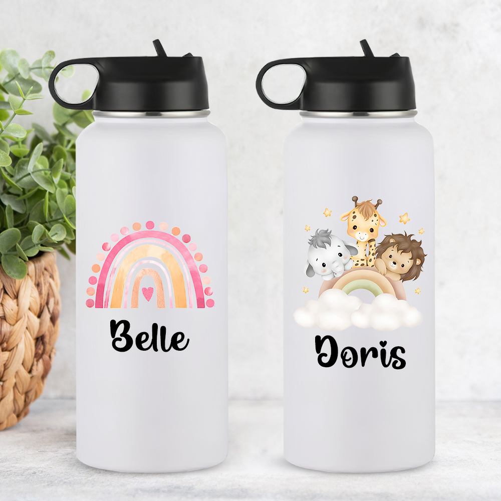 Personalized BPA Free 12oz/18oz Stainless Steel Water Bottle | YouBottle92
