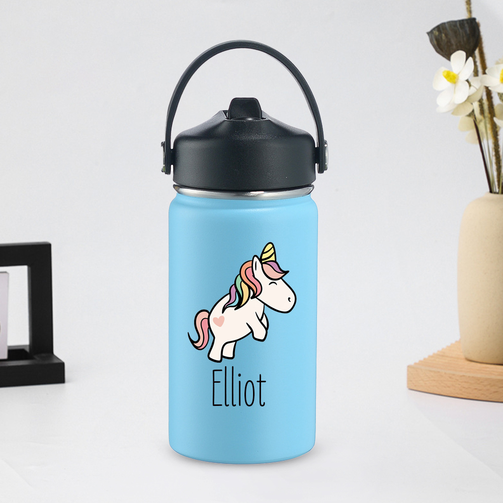 Personalized BPA Free 12oz Stainless Steel Water Bottle | YouBottle95