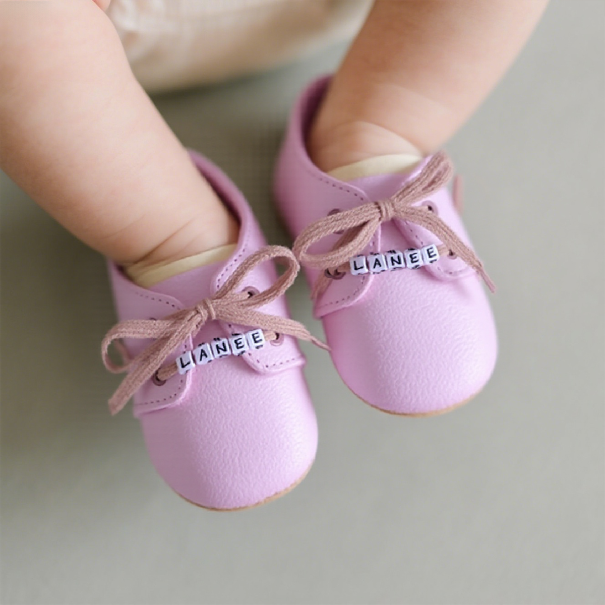 Personalized Cute Comfortable Baby Leather Shoes | CWBaby315