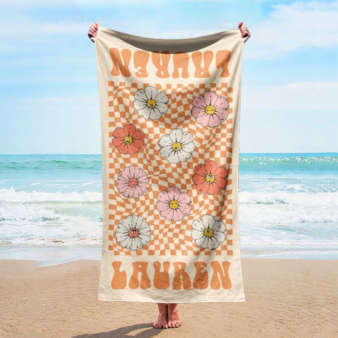 Personalized Lovely Kid Towel for Summer & Beach | CWTowel81