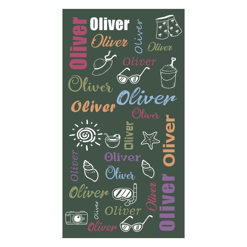 Personalized Lovely Kid Towel for Summer & Beach | CWTowel80