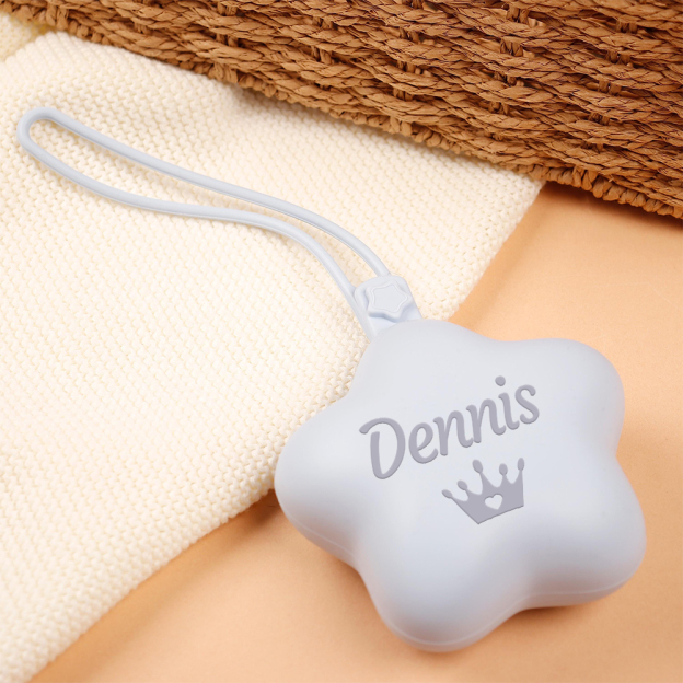 Personalized Baby Silicone Pacifier Storage Pouch | CWBaby331