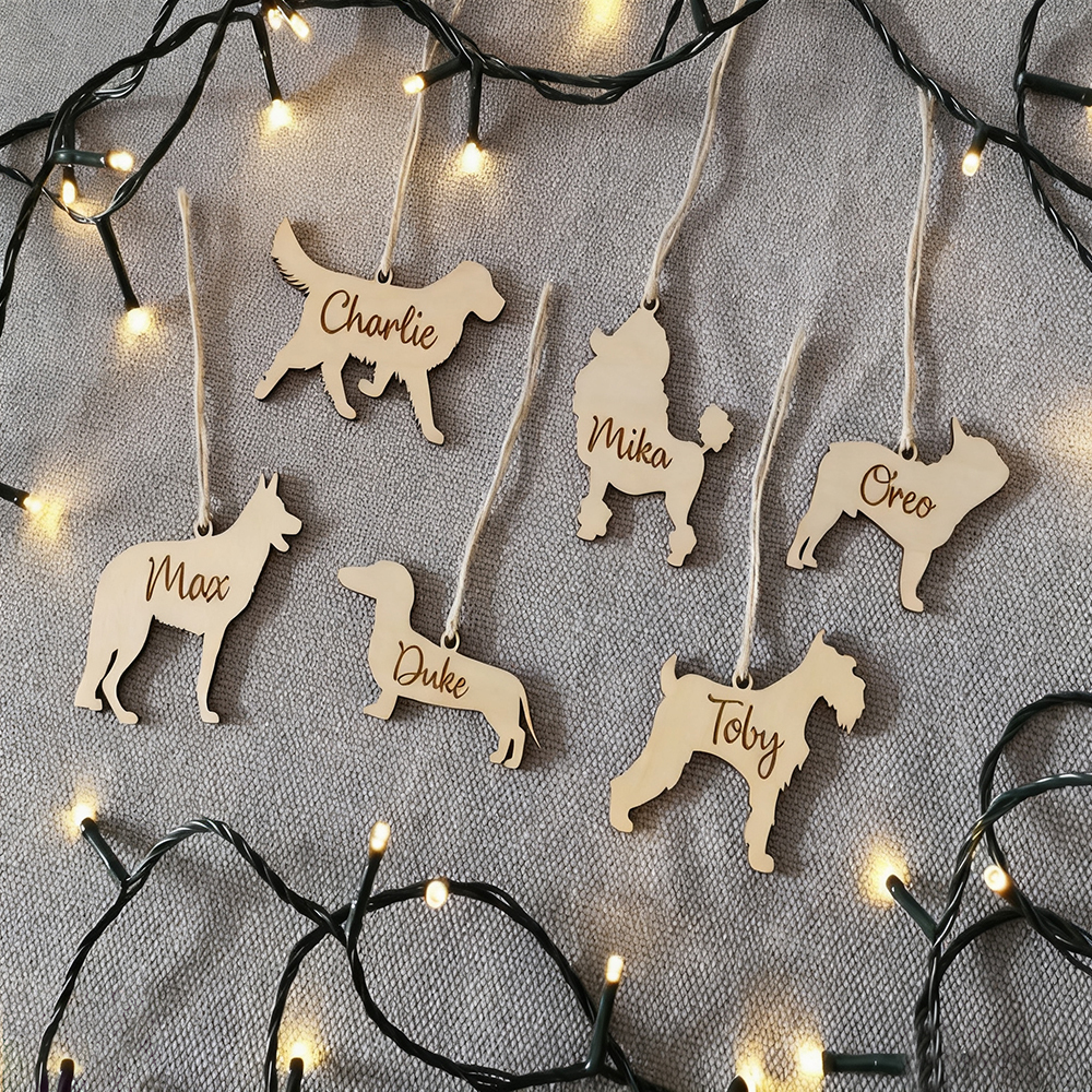 Personalized Pet Wood Ornament | BKPet247