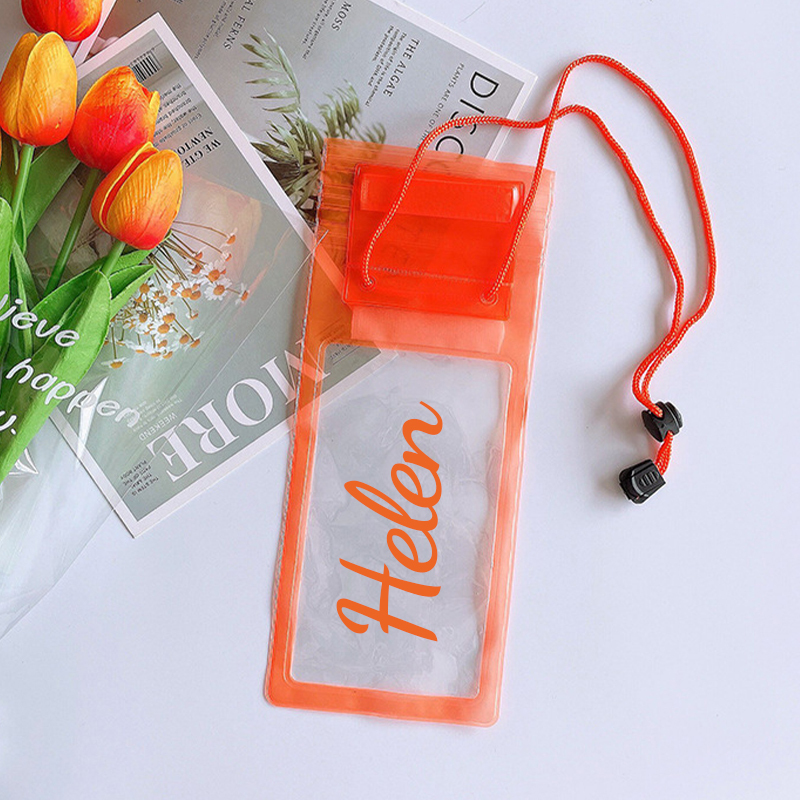 Personalized Waterproof Fluorescent Phone Case | CWBeach48