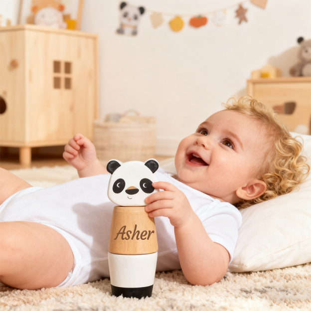 Personalized Wooden Animal Screw Jigsaw Exercises Toys | CWToy159