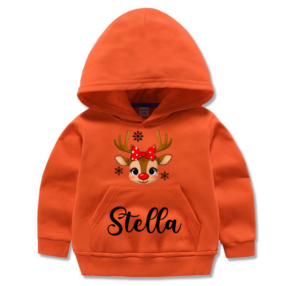 Personalized Kids Lovely Christmas Hoodie | InSweatshirt81