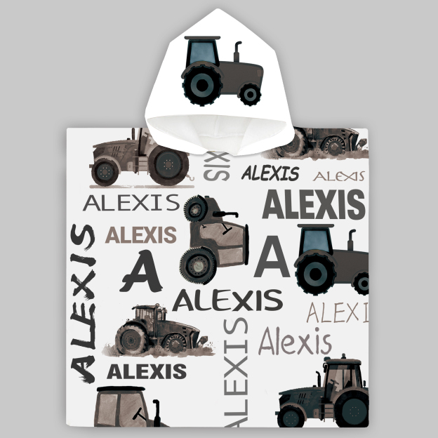 Personalized Hooded Beach Towel for Summer & Beach | CWHTowel07