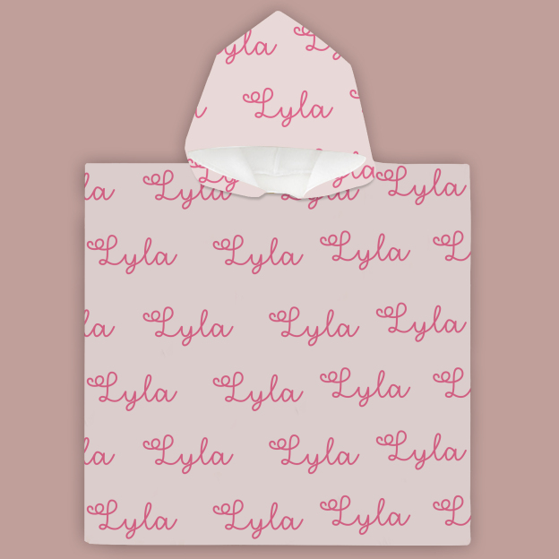 Personalized Hooded Beach Towel for Summer & Beach | CWHTowel09