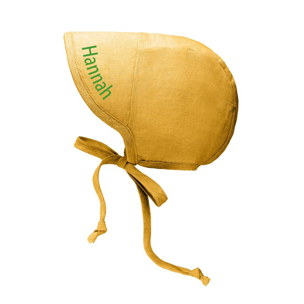 Personalized Organic Cotton Linen Sun Hat | HSKid75