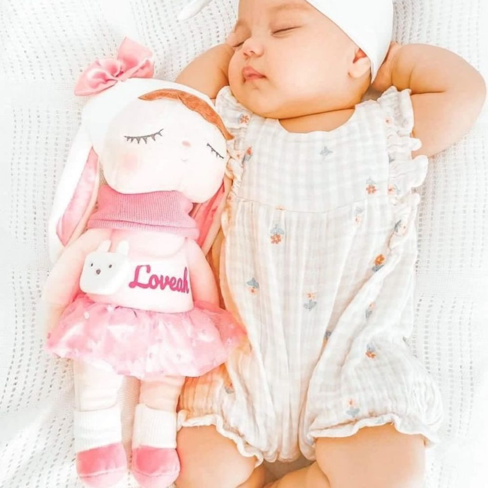 Personalized Kid's Bunny with Hug Doll | DEGMine14