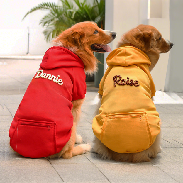 Personalized Warm Puppy Hoodie for Comfort & Unique | BKPet254
