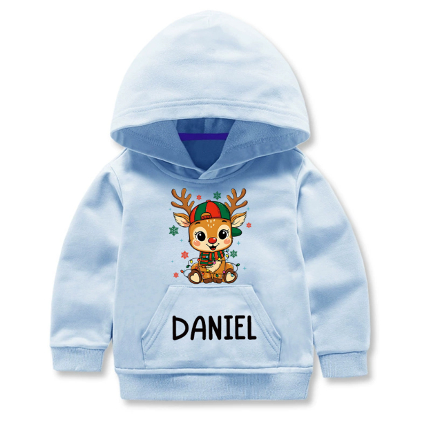 Personalized Kids Lovely Christmas Hoodie | MCGift218