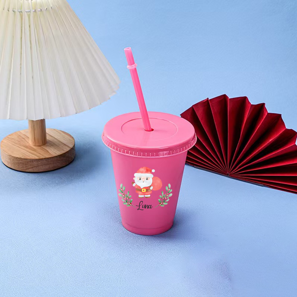Personalised Kid 16oz Christmas Children's Cup | CWBottle04