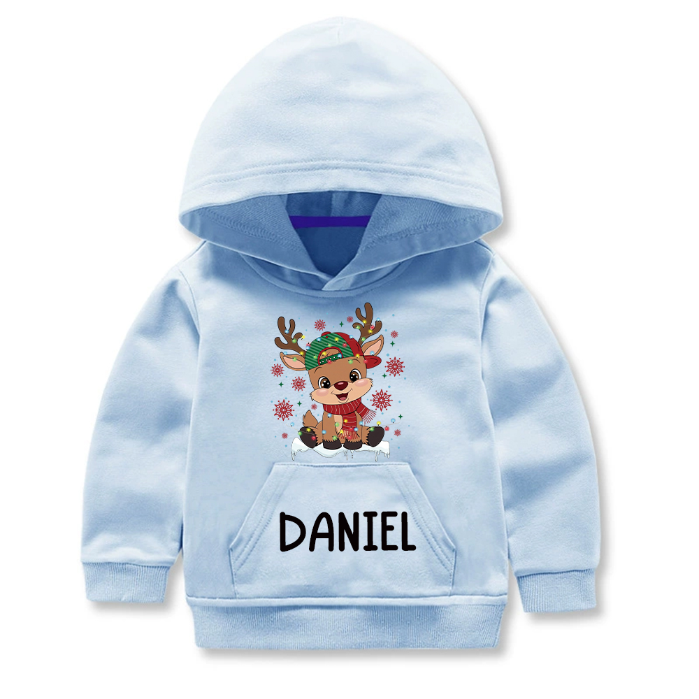 Personalized Kids Lovely Christmas Hoodie | MCGift221